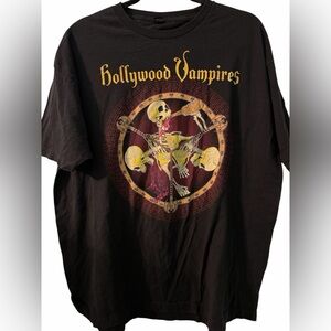Hollywood Vampires Tour Tee XL NEW